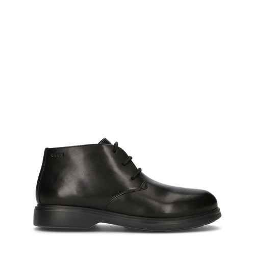 GEOX Polacco uomo nero in pelle