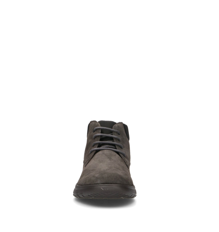 GEOX Polacco uomo grigio in suede