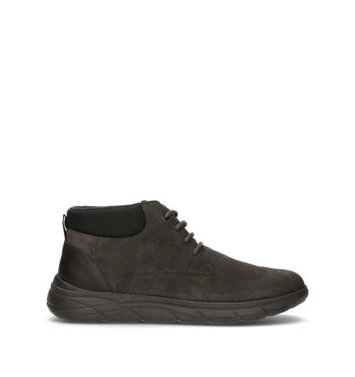 GEOX Polacco uomo grigio in suede