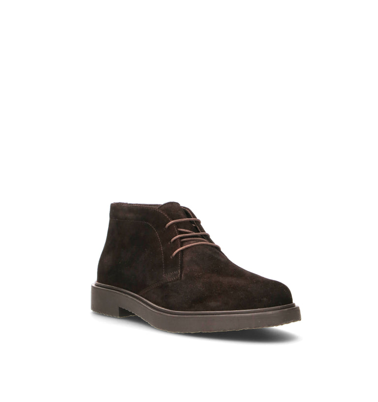 GEOX Polacco uomo marrone in suede