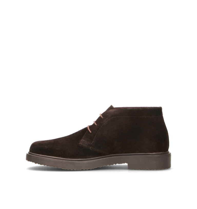 GEOX Polacco uomo marrone in suede