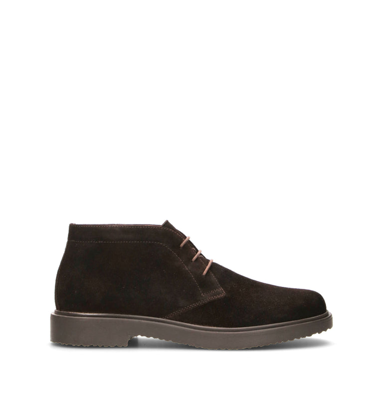 GEOX Polacco uomo marrone in suede
