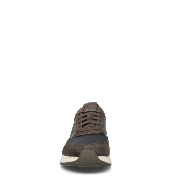 GEOX Sneaker uomo blu/marrone