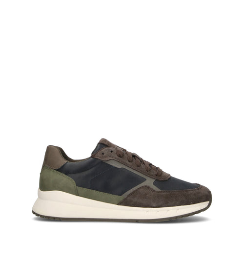 GEOX Sneaker uomo blu/marrone