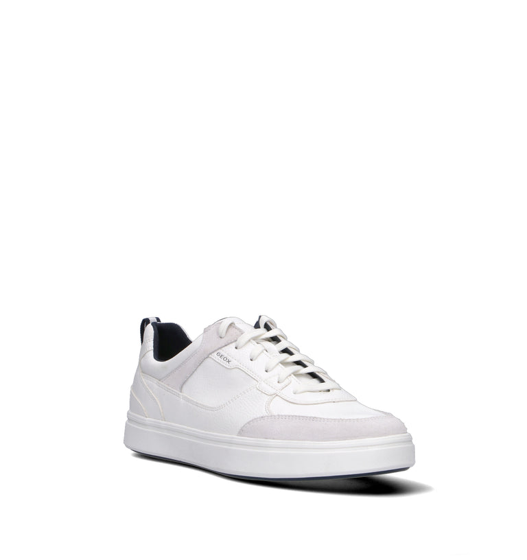 GEOX Sneaker uomo bianca in pelle