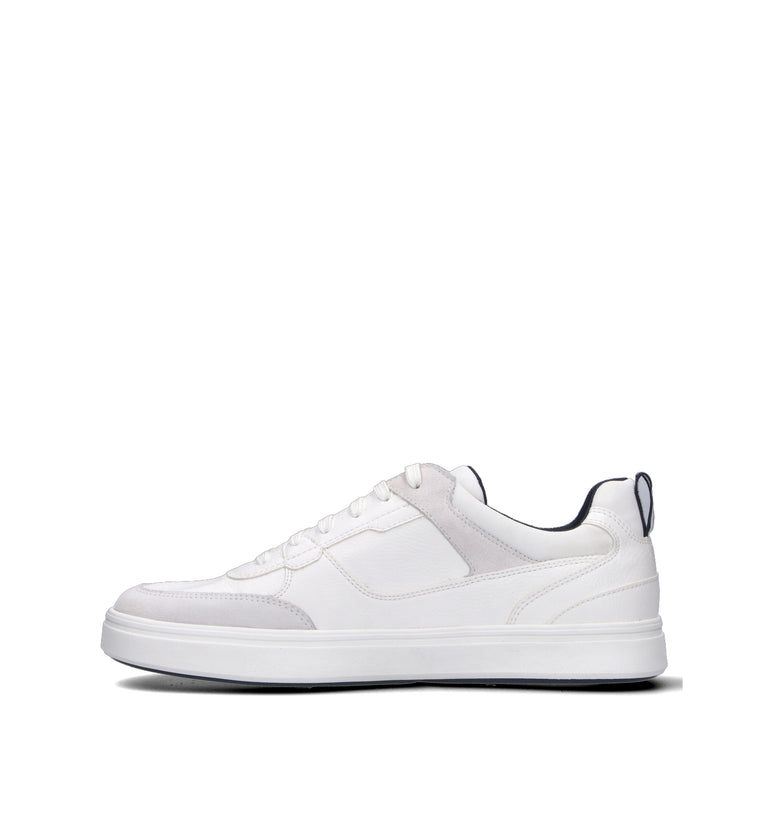 GEOX Sneaker uomo bianca in pelle