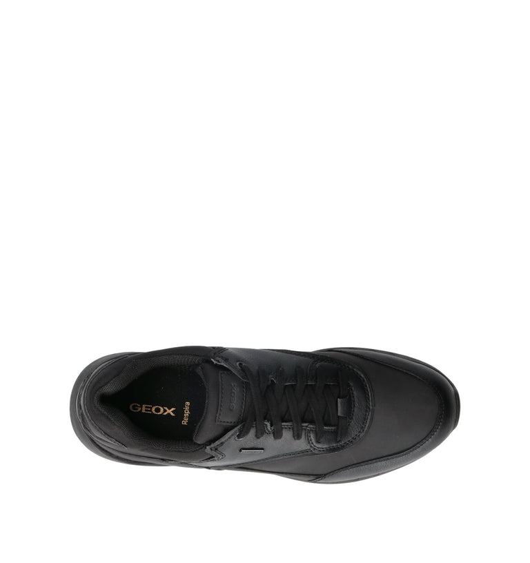 GEOX Sneaker uomo nera waterproof