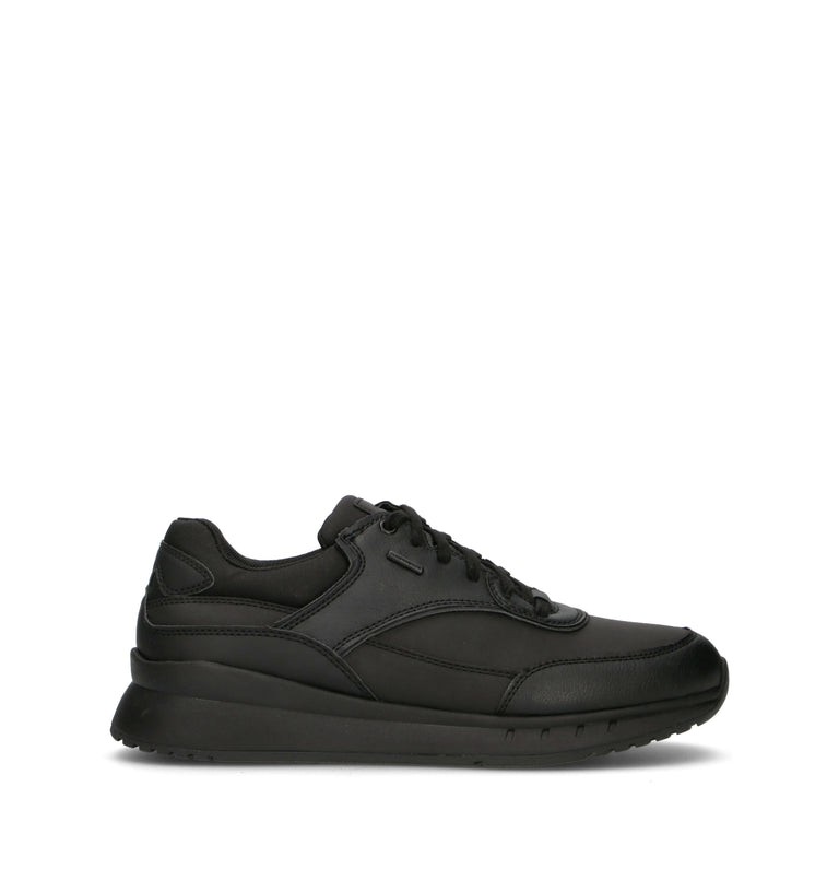 GEOX Sneaker uomo nera waterproof