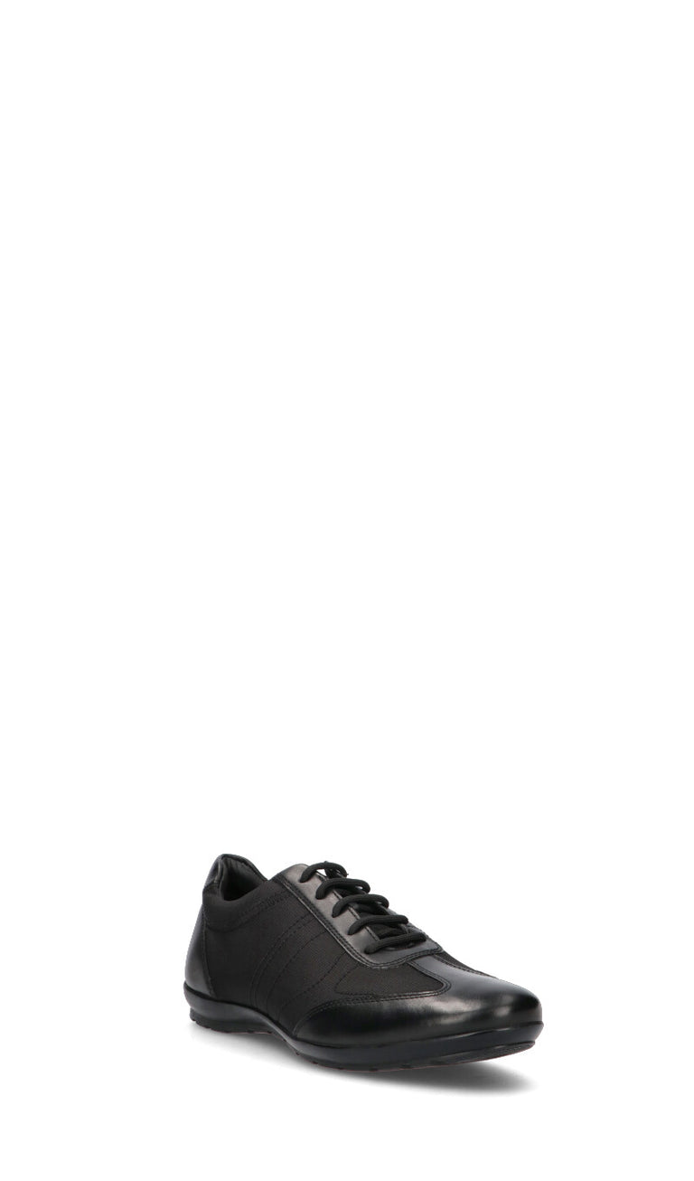 GEOX Scarpa uomo nera in pelle
