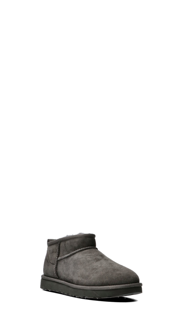 UGG CLASSIC ULTRA MINI Tronchetto donna grigio in suede