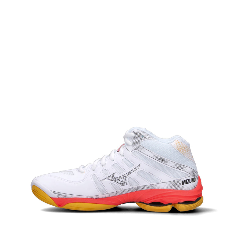 MIZUNO WAVE VOLTAGE 2 MID Scarpa pallavolo donna bianca