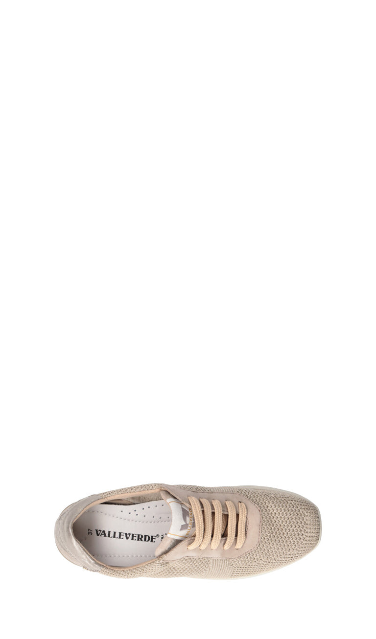 VALLEVERDE Scarpa comfort donna oro in pelle
