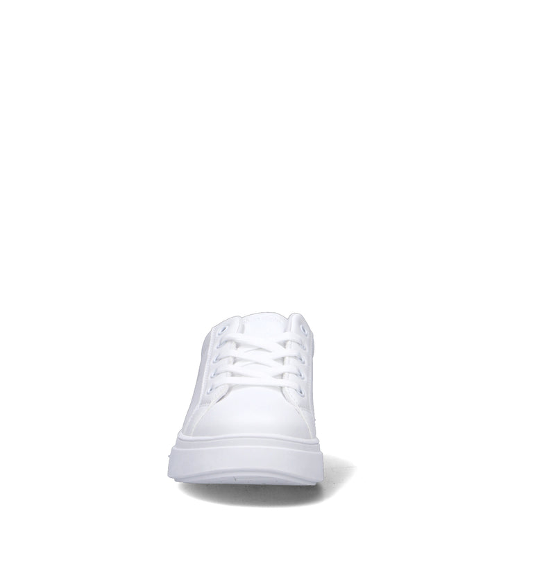 CALVIN KLEIN Sneaker ragazza bianca/argento