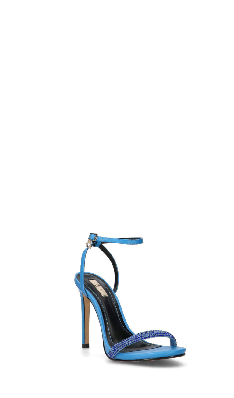 GAUDI' Sandalo donna blu in pelle