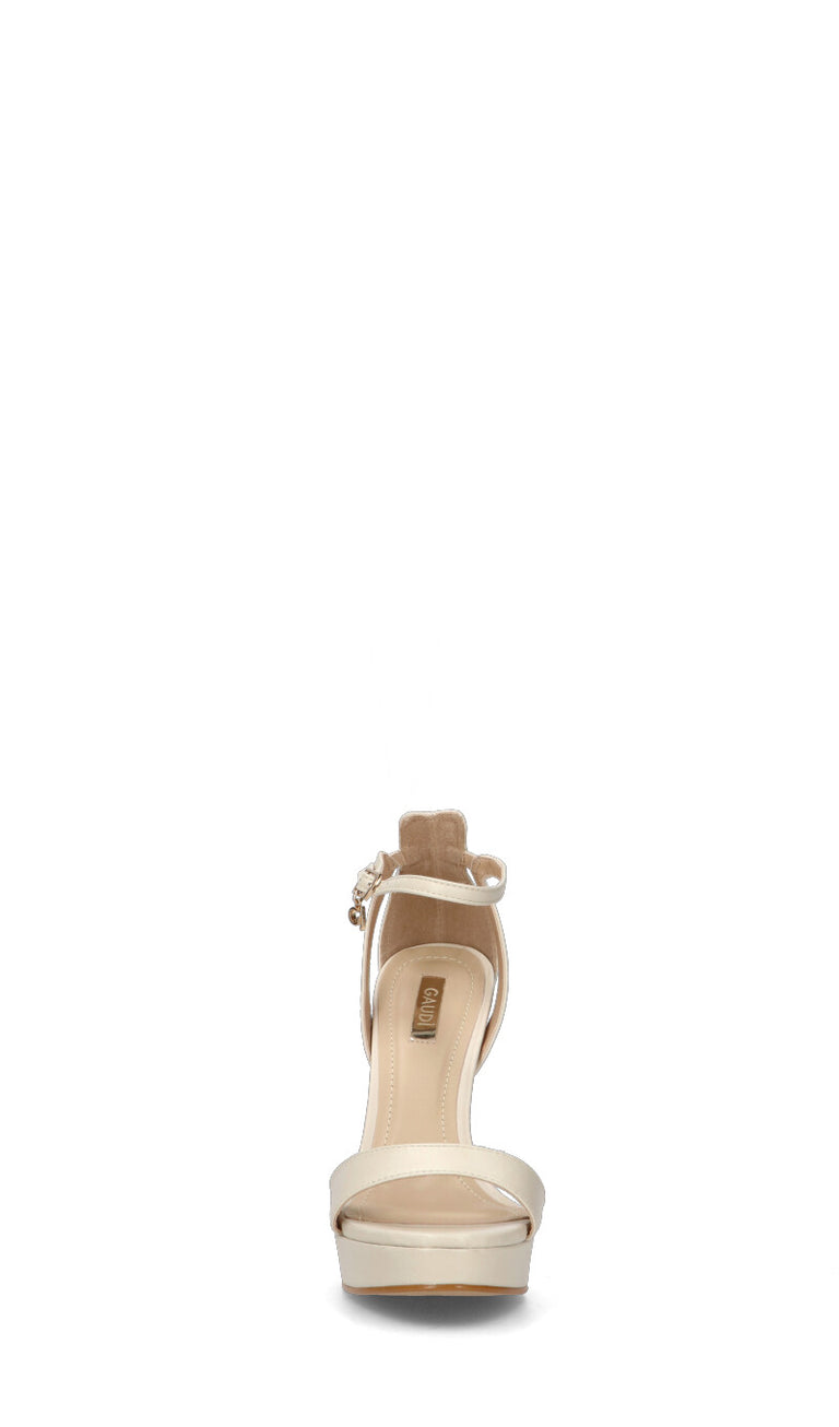 GAUDI' Sandalo donna panna