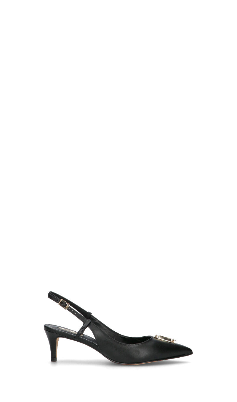 GAUDI' Decollete donna nera in pelle – Quellogiusto