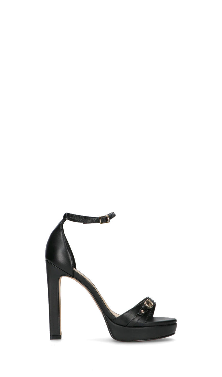 GAUDI' Sandalo donna nero in pelle