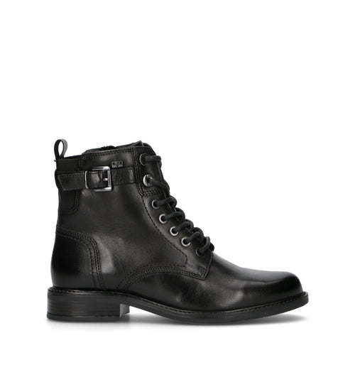 VALLEVERDE Anfibio donna nero in pelle