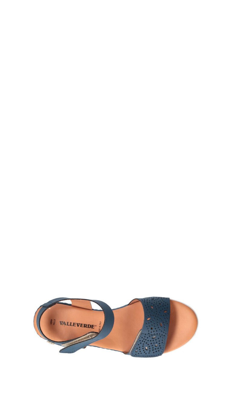 VALLEVERDE Sandalo donna blu