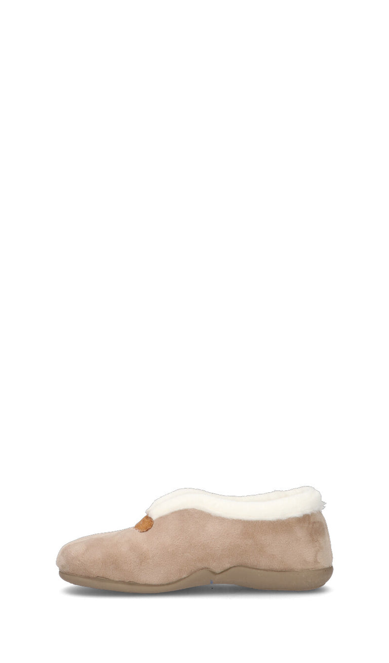 VALLEVERDE Pantofola donna beige