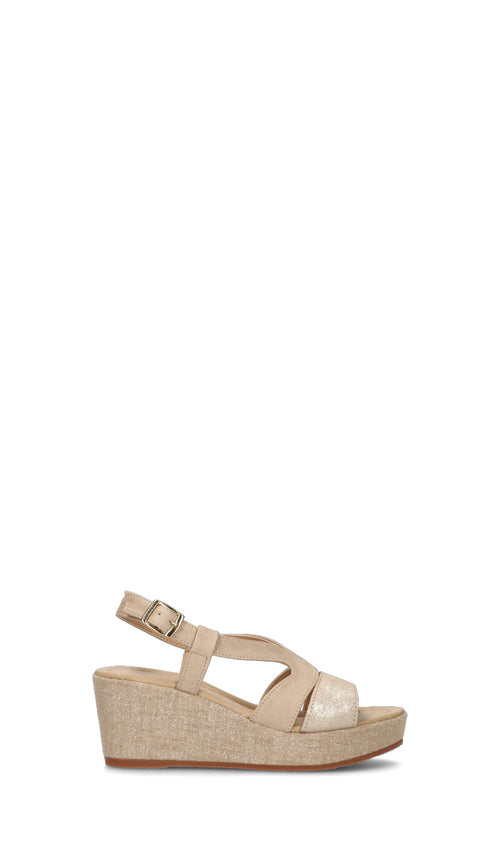 VALLEVERDE Sandalo donna beige