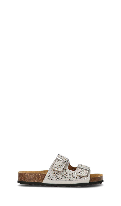 VALLEVERDE Ciabatta donna argento