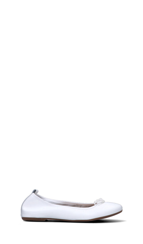 VARIOPINTO Ballerina donna bianca in pelle