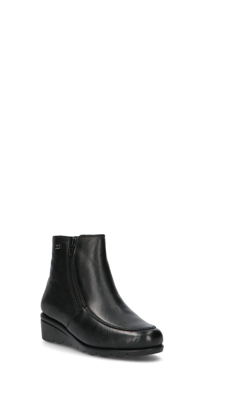 VALLEVERDE Tronchetto donna nero in pelle