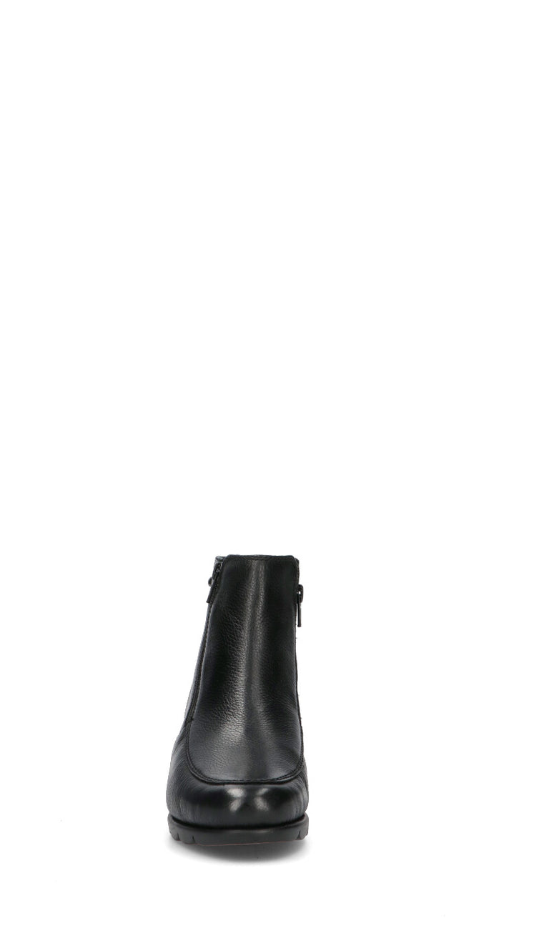 VALLEVERDE Tronchetto donna nero in pelle