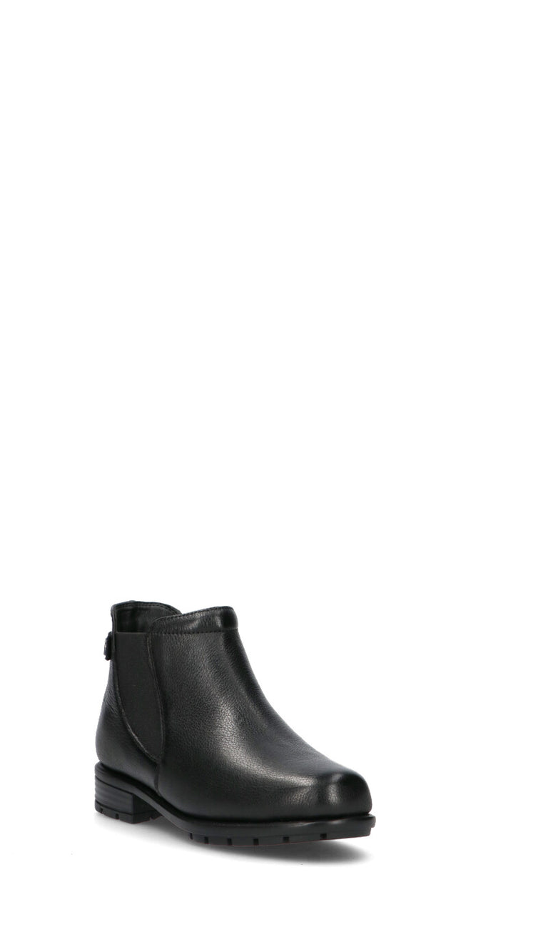 VALLEVERDE Tronchetto donna nero in pelle