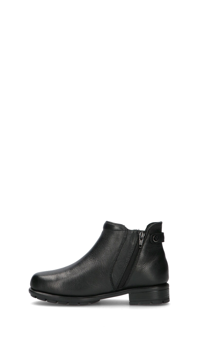 VALLEVERDE Tronchetto donna nero in pelle