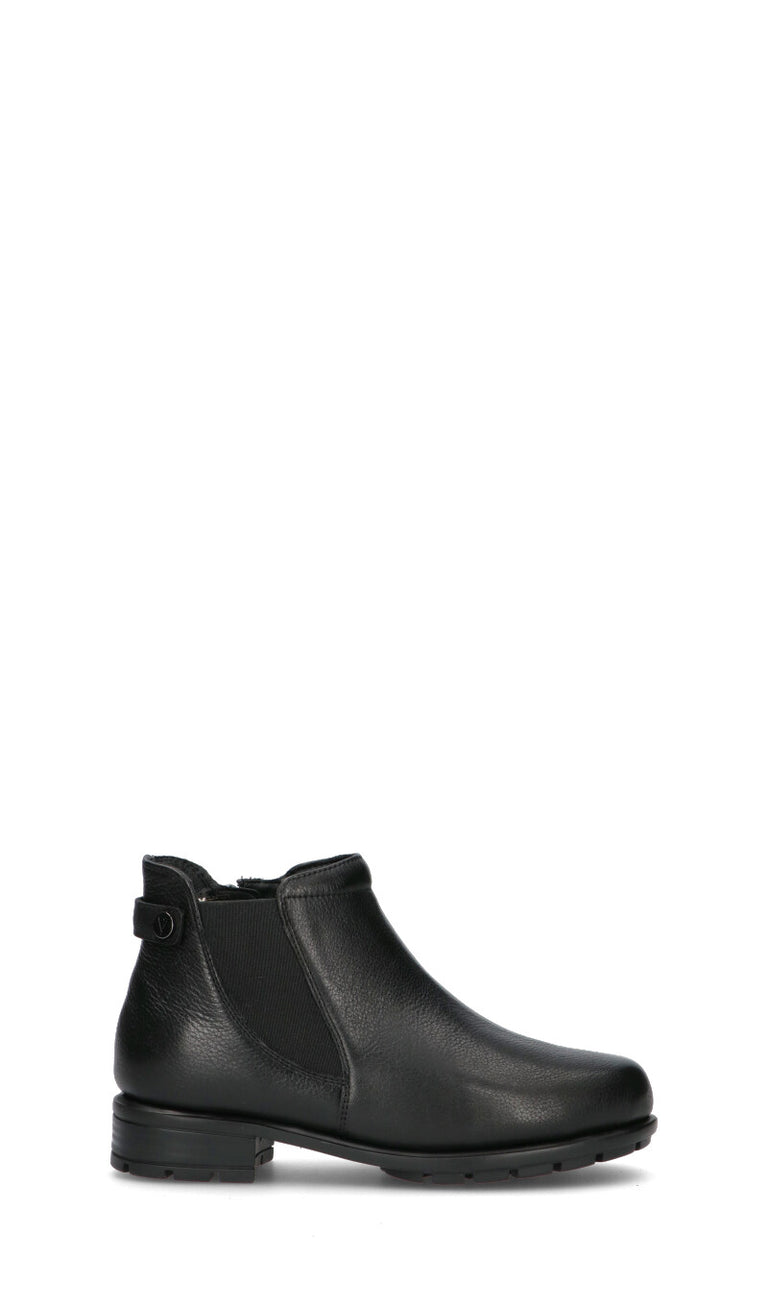 VALLEVERDE Tronchetto donna nero in pelle