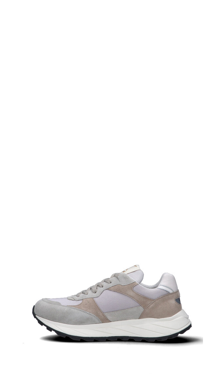 VALSPORT Sneaker uomo grigia/beige in suede