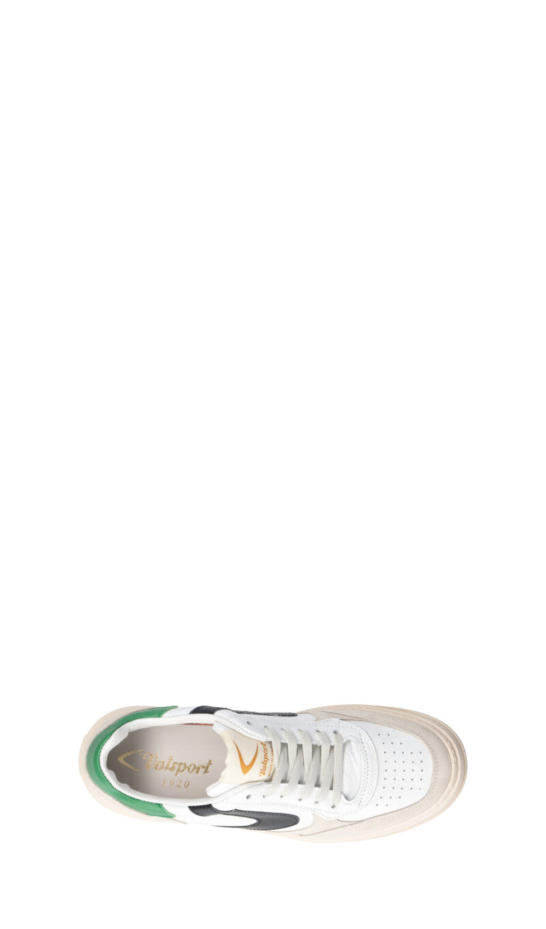 VALSPORT HYPE Sneaker uomo bianca/verde in pelle