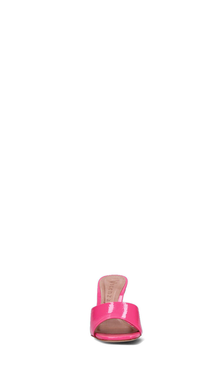 VICENZA Ciabatta donna rosa in pelle