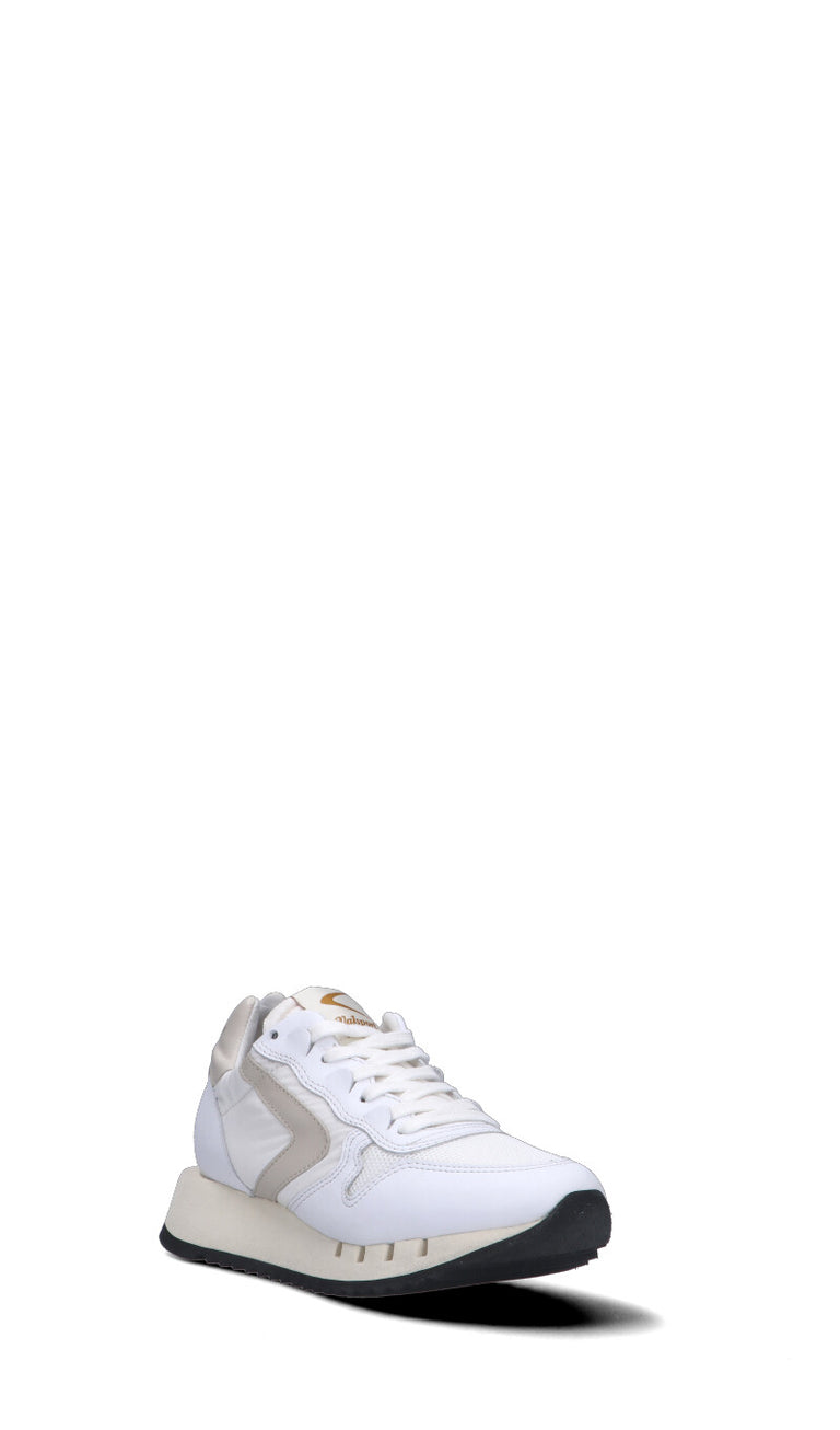 VALSPORT Sneaker donna bianca/panna/beige in pelle