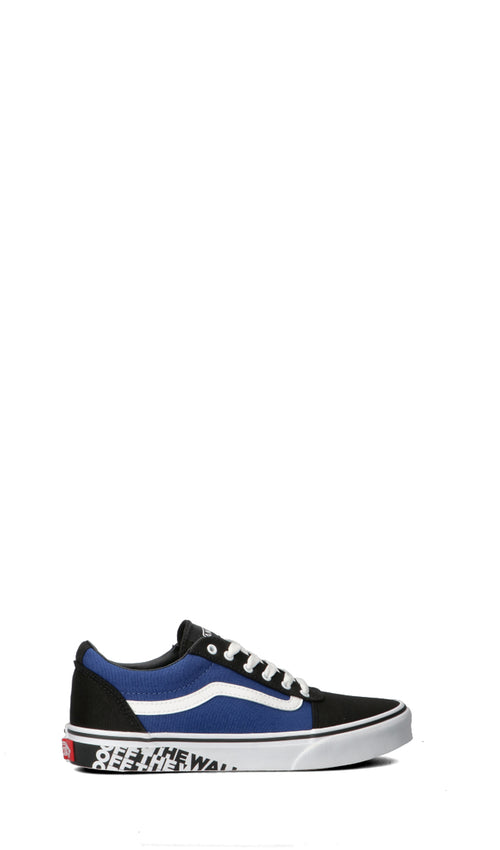 VANS WARD Sneakers ragazzo nera/blu