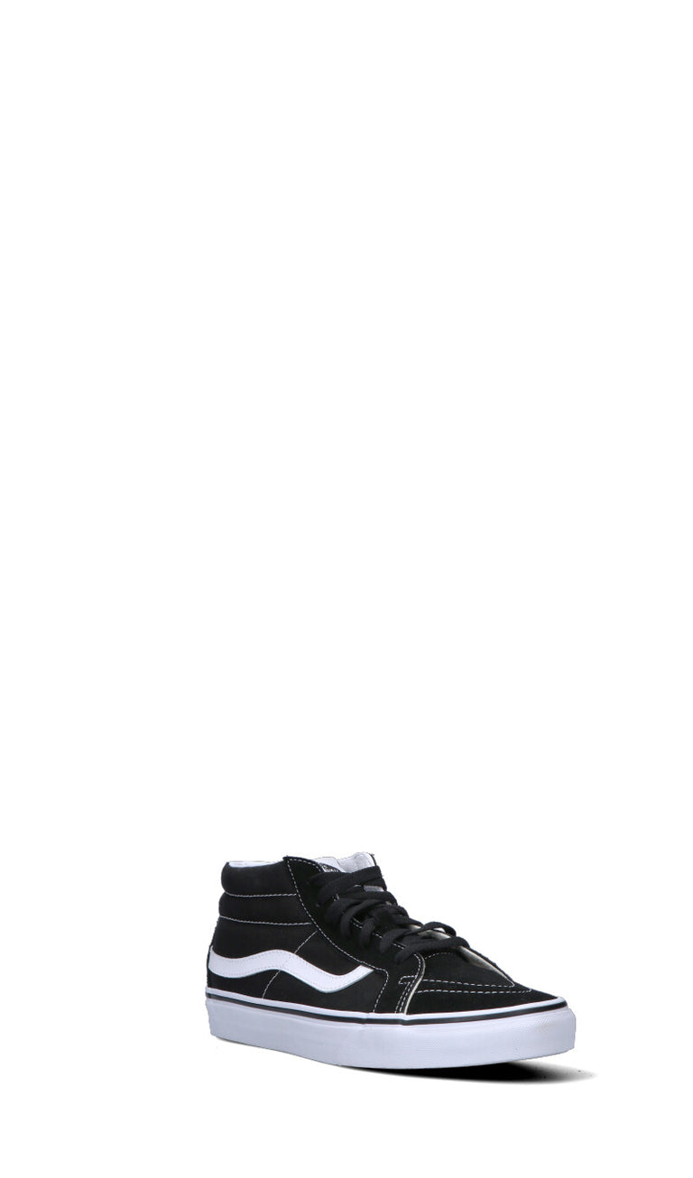 VANS SK8MID Sneaker uomo nera/bianca in suede