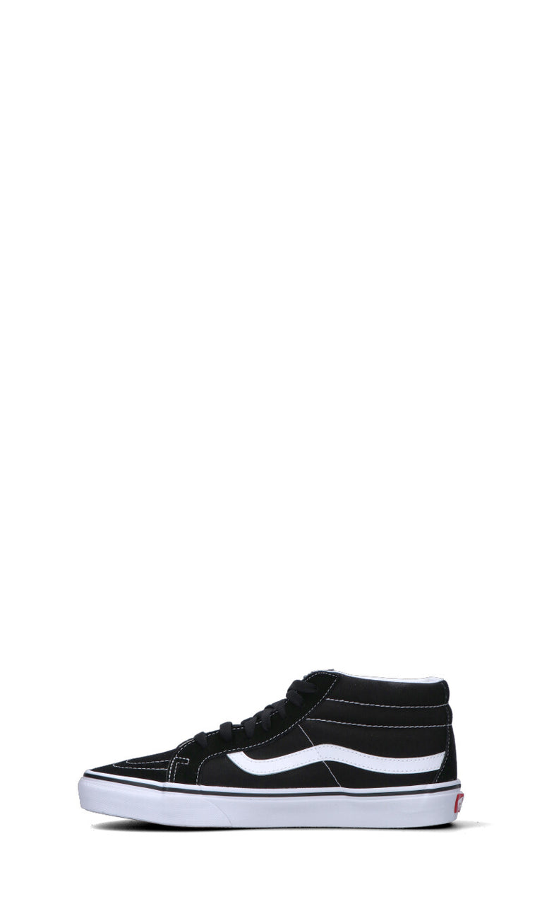 VANS SK8MID Sneaker uomo nera/bianca in suede