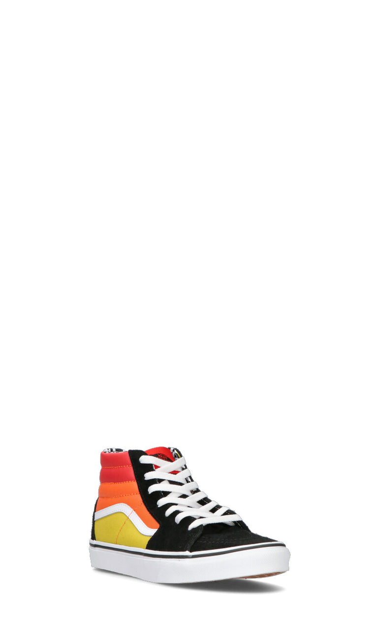 VANS SK8-HI Sneaker donna nera/arancio in suede