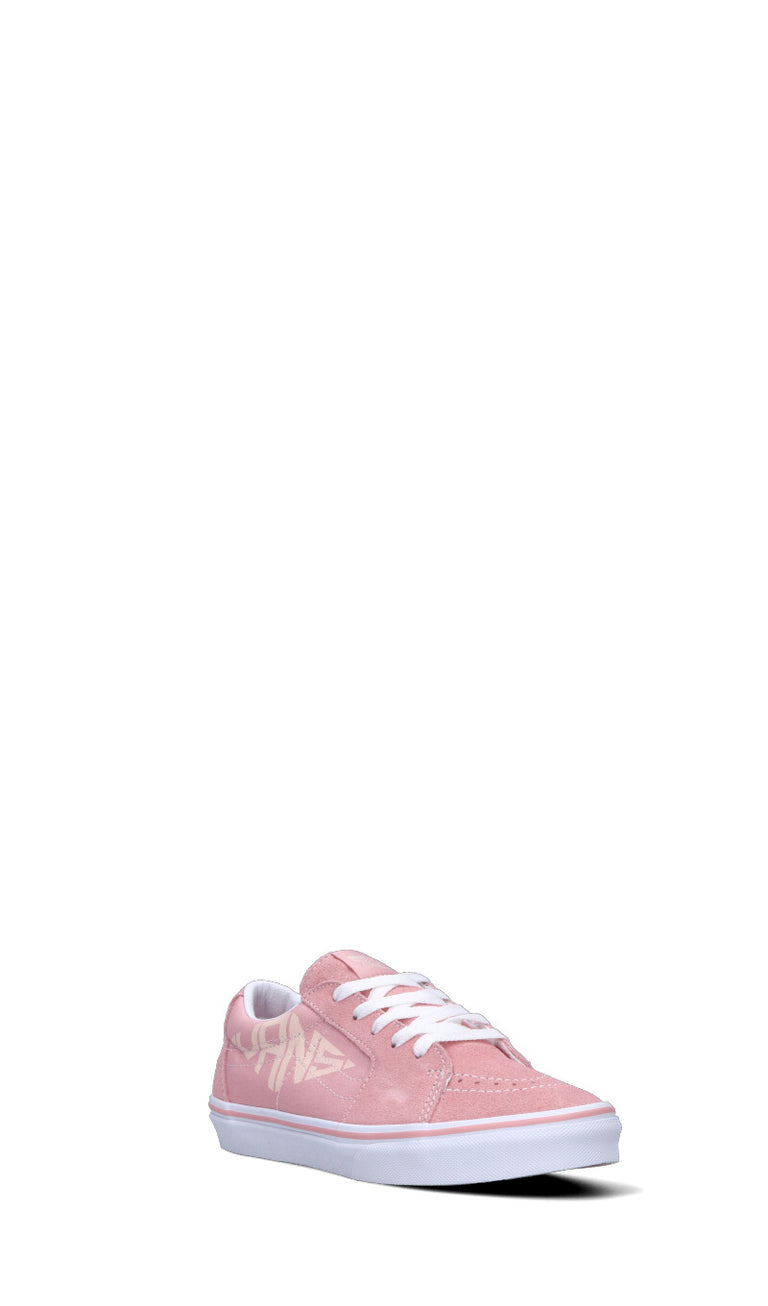 VANS SK8-LOW Sneaker donna rosa in suede