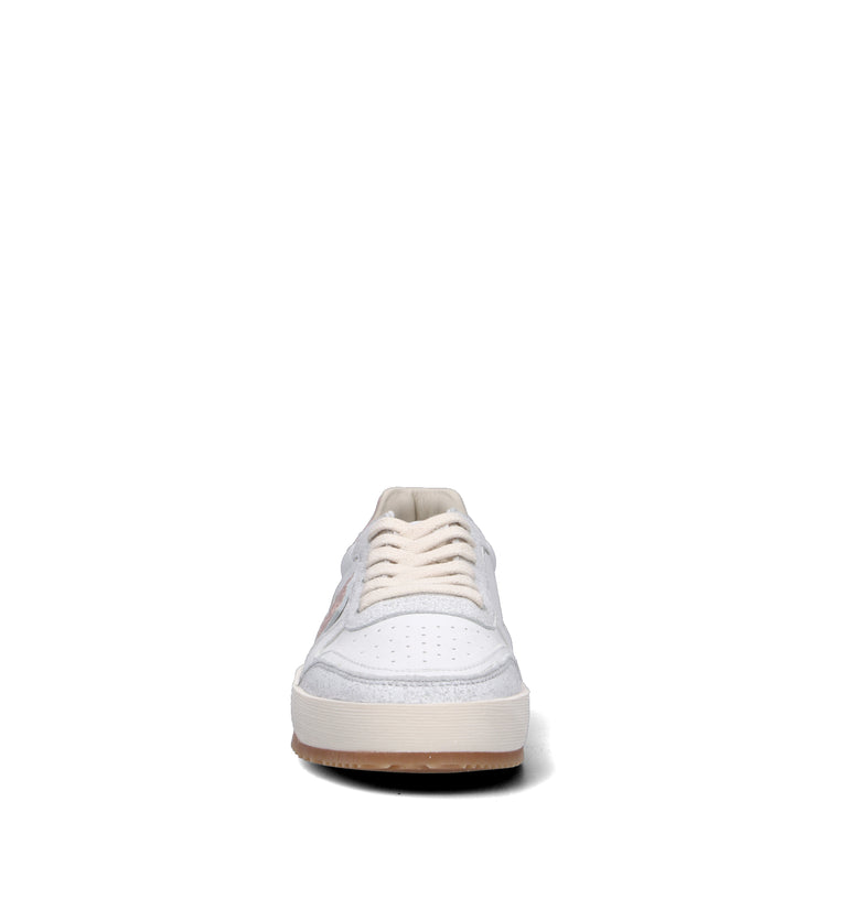 PHILIPPE MODEL Sneaker donna bianca/rosa in pelle