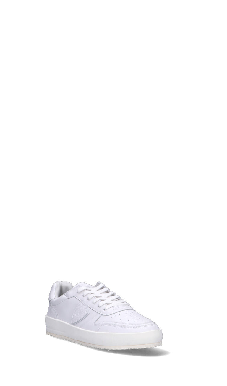 PHILIPPE MODEL Sneaker uomo bianca in pelle