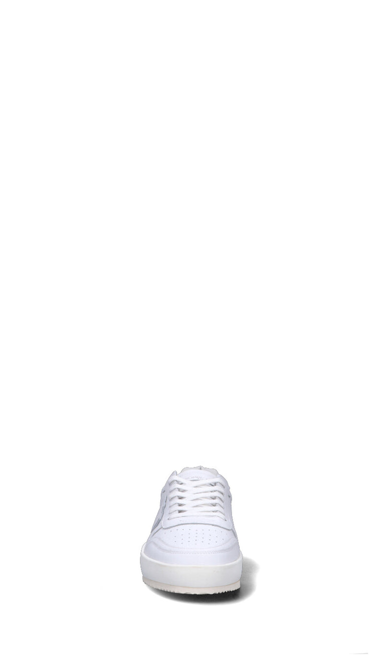 PHILIPPE MODEL Sneaker uomo bianca in pelle