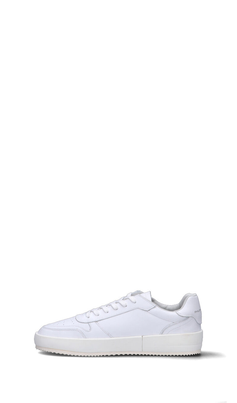 PHILIPPE MODEL Sneaker uomo bianca in pelle