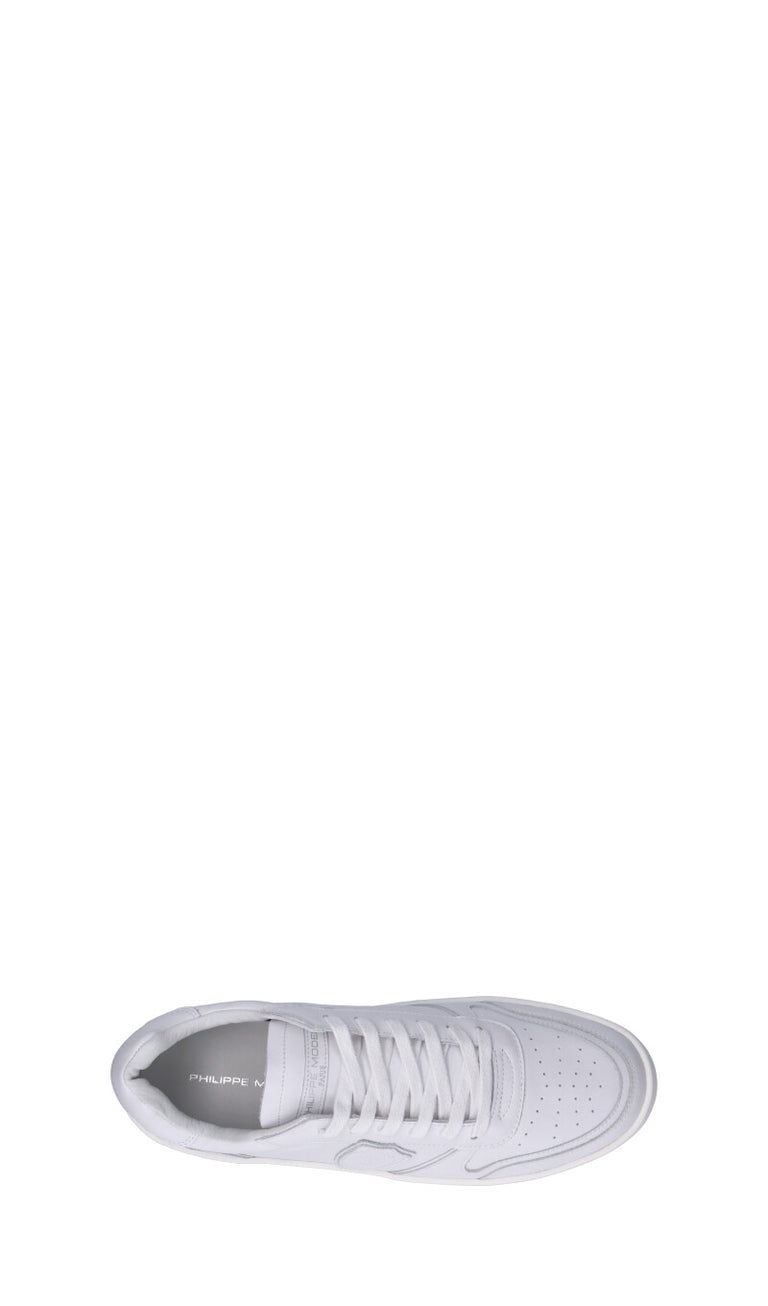 PHILIPPE MODEL Sneaker uomo bianca in pelle