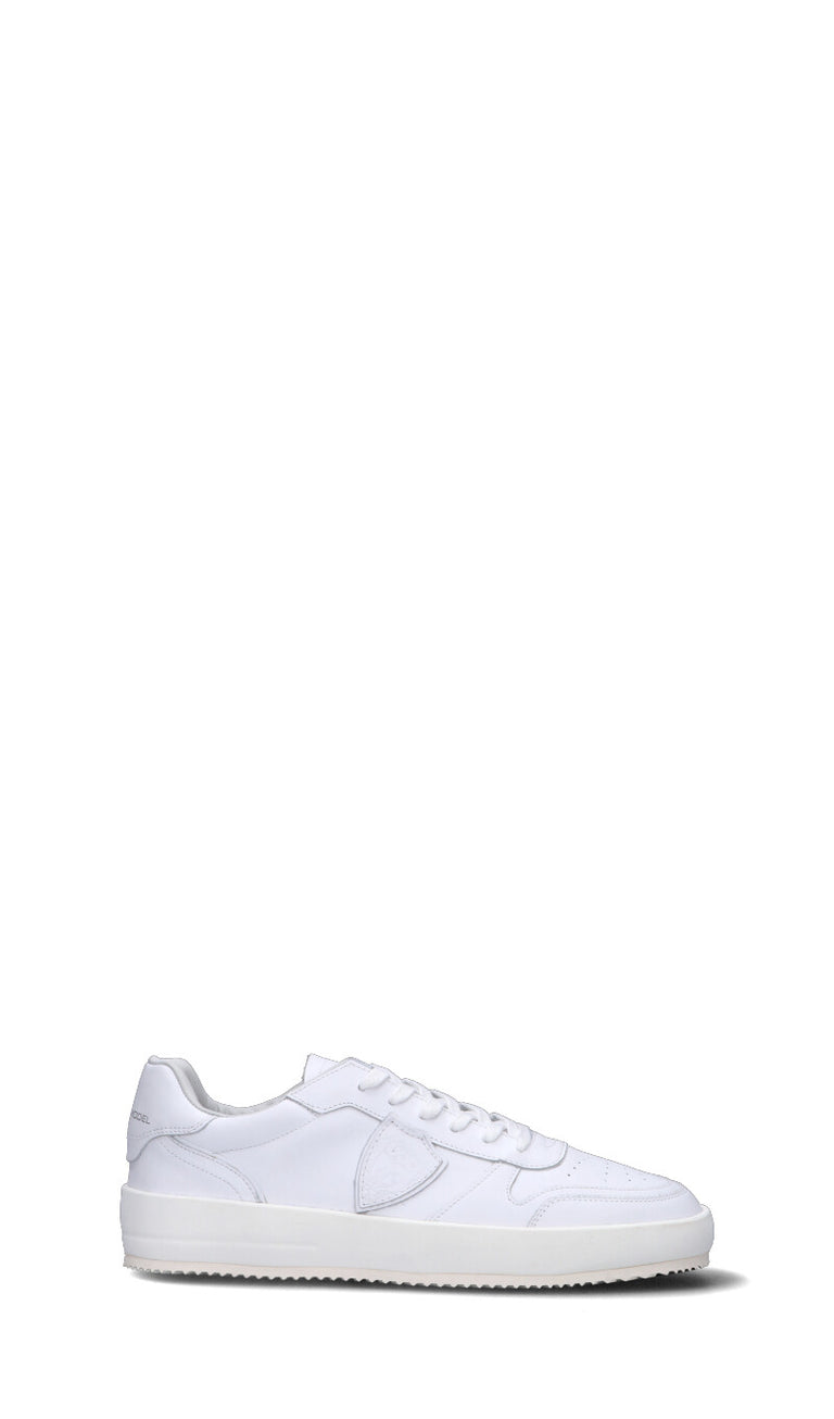 PHILIPPE MODEL Sneaker uomo bianca in pelle