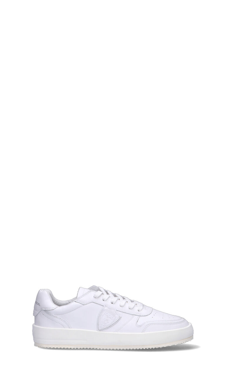 PHILIPPE MODEL Sneaker uomo bianca in pelle