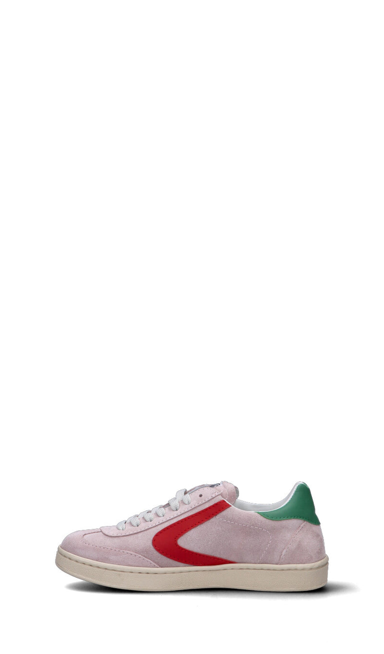 VALSPORT Sneaker donna rosa/rossa/verde in suede
