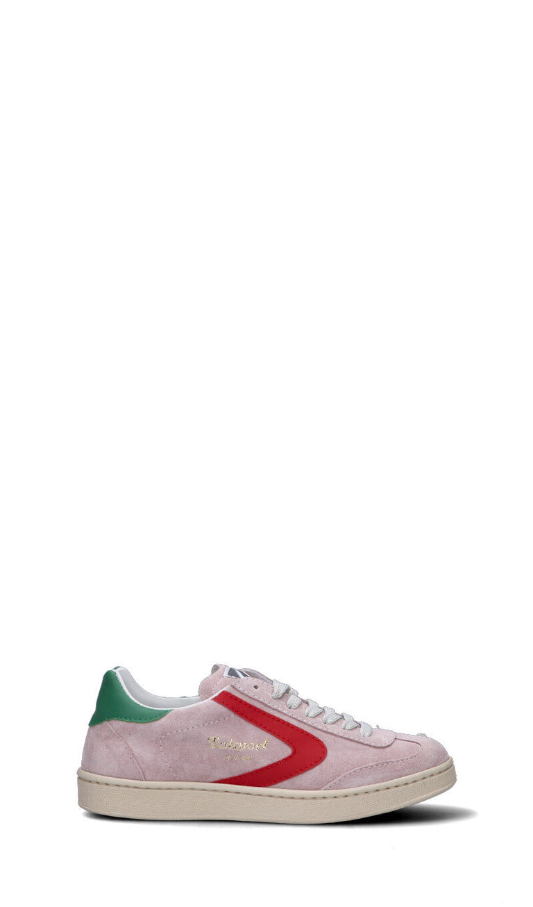 VALSPORT Sneaker donna rosa/rossa/verde in suede